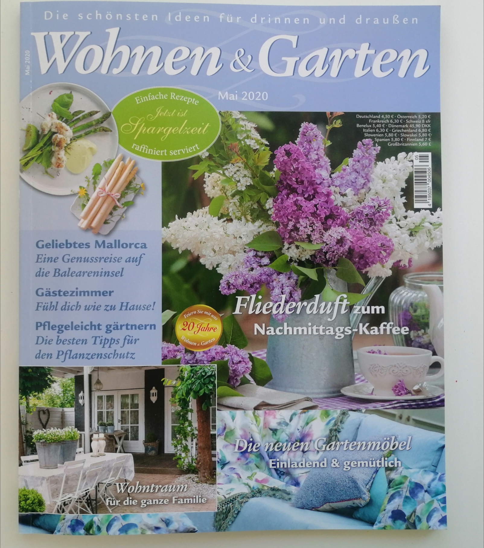 Reportage in der bekannten Zeitschrift „WOHNEN & GARTEN“ The