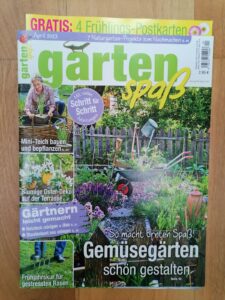 Gartenspaß - Zeitschrift - Reportage - Die Herzensgärtnerin - Vorstellung Kundenprojekt - Gartenplanung - Patrizia Haslinger - Fernplanung
