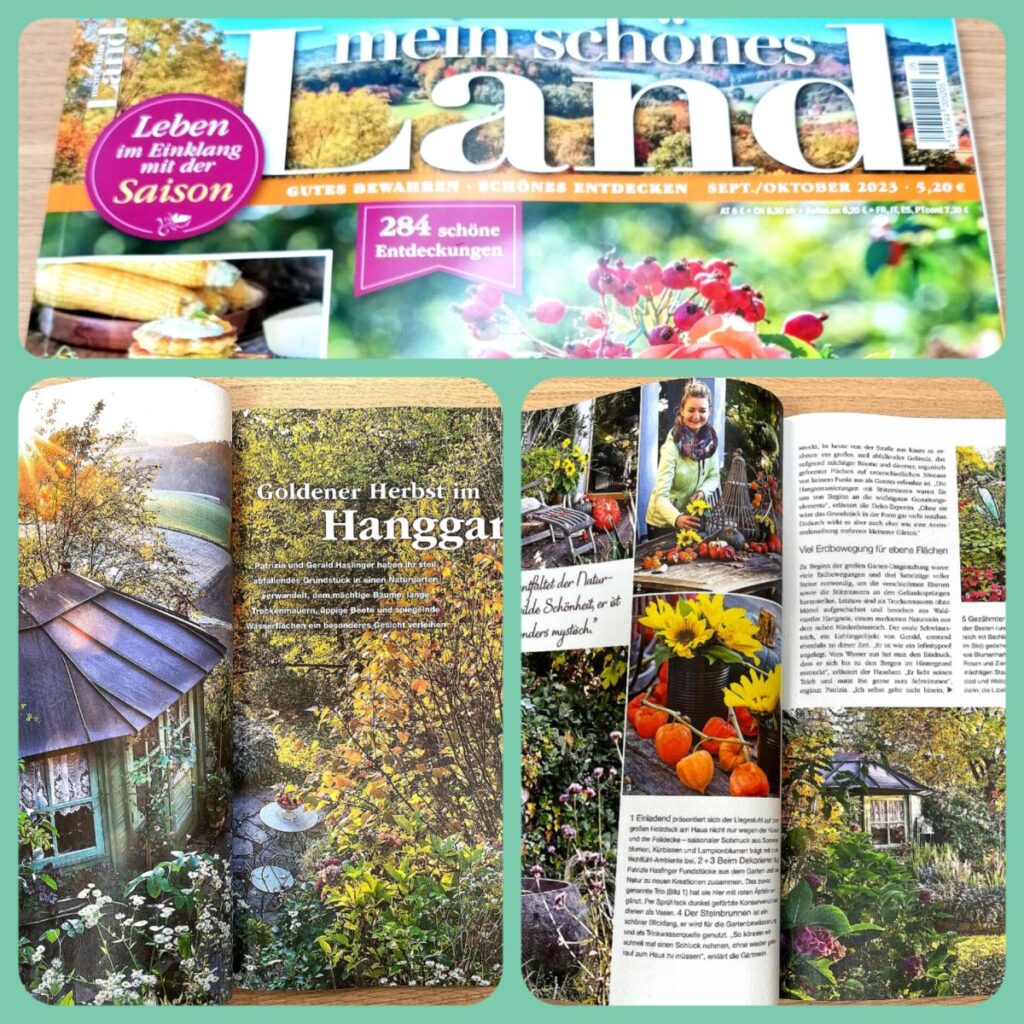 Collage Reportage mein schönes Land - Patrizia Haslinger - Die Herzensgärtnerin - The Heartgardener