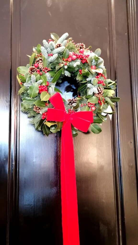 Weihnachtstürkranz