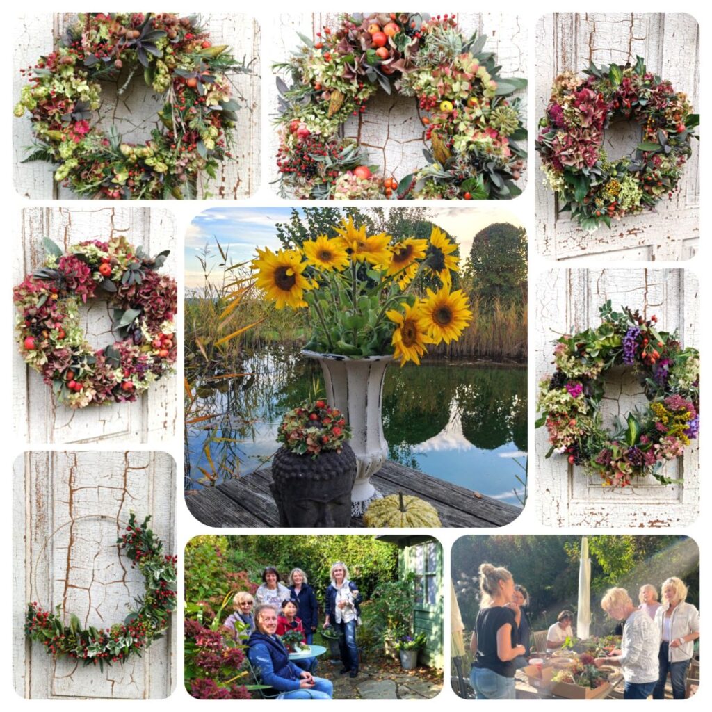 Workshop im Garten – Dekoideen mit Naturmaterialien