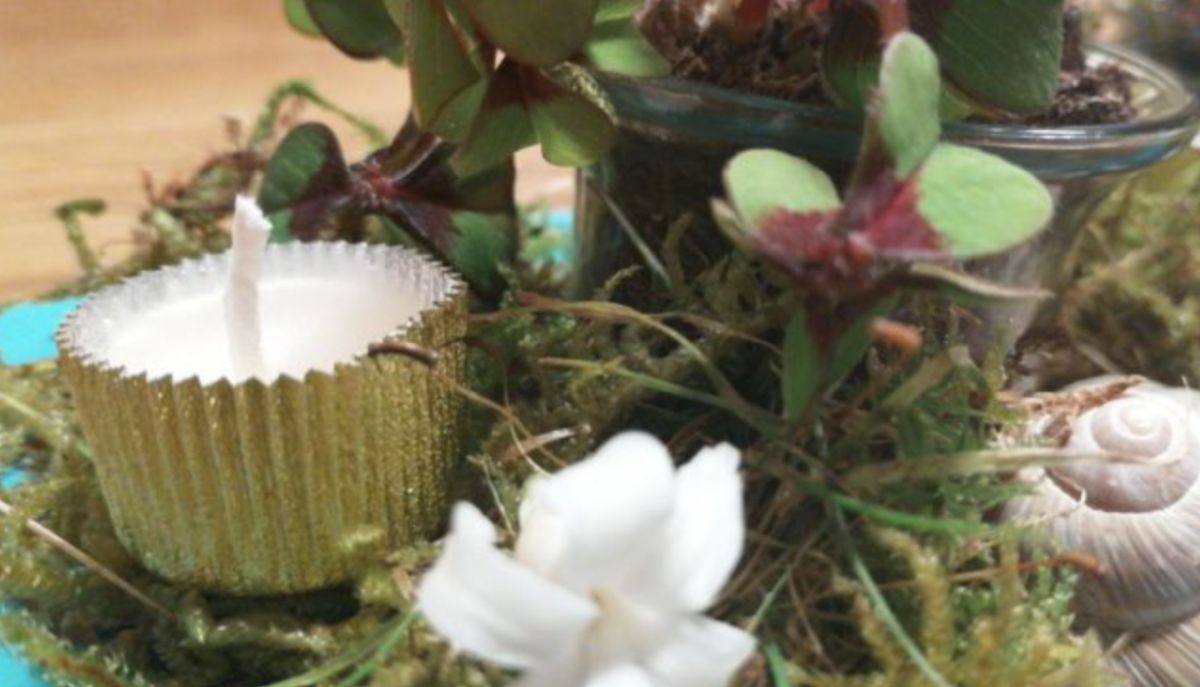Upcycling Christbaumkerzen zu Wachspralinen DIY Upcycling Weihnachtsdeko Die Herzensgärtnerin