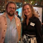 Jens Haentzschel (MDR-Garten Moderator) Patrizia Haslinger (anl. Gärten des Jahres 26)